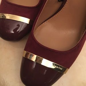 Calvin Klein Wine 🍷 High Heel Shoes 👠